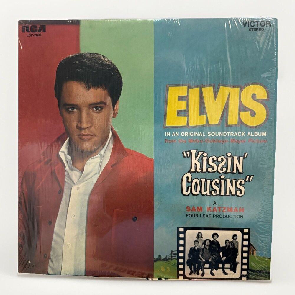 ELVIS PRESLEY Kissin Cousins Soundtrack Lp LSP-2894 Stereo Black Label Mint